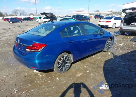 2014 Honda Civic Ex-L z USA, uszkodzony, nr VIN 19XFB2F94EE272183